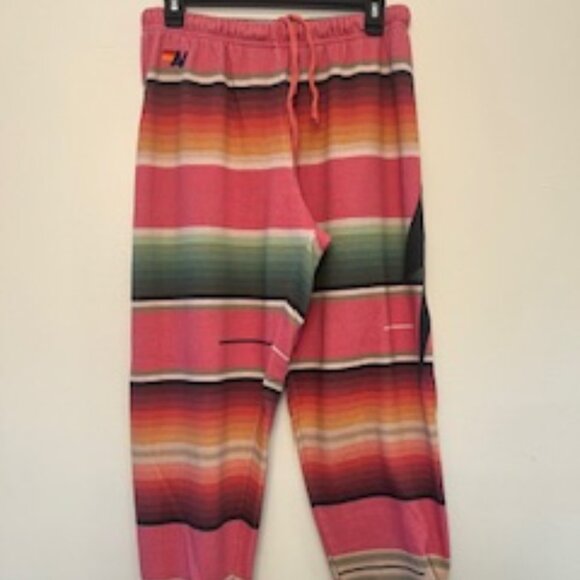 Aviator Nation Serape Bolt Stitch Sweatpants in Large - Picture 4 of 10